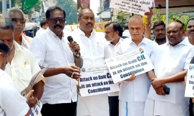 Puducherry Congress protest MP V Vaithilingam slams CM Rangaswamy Tamil News