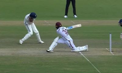 Sai Sudharsan brilliant surprise catch India vs West Indies 2nd Test Video viral Tamil News