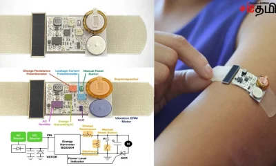 self-powered skin patch