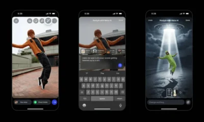 Stories using Meta AI