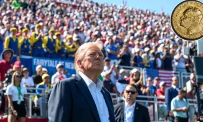 Trump announces 100%