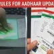 Aadhaar update online Aadhaar name change online Aadhaar mobile number update UIDAI myAadhaar portal Aadhaar DOB change