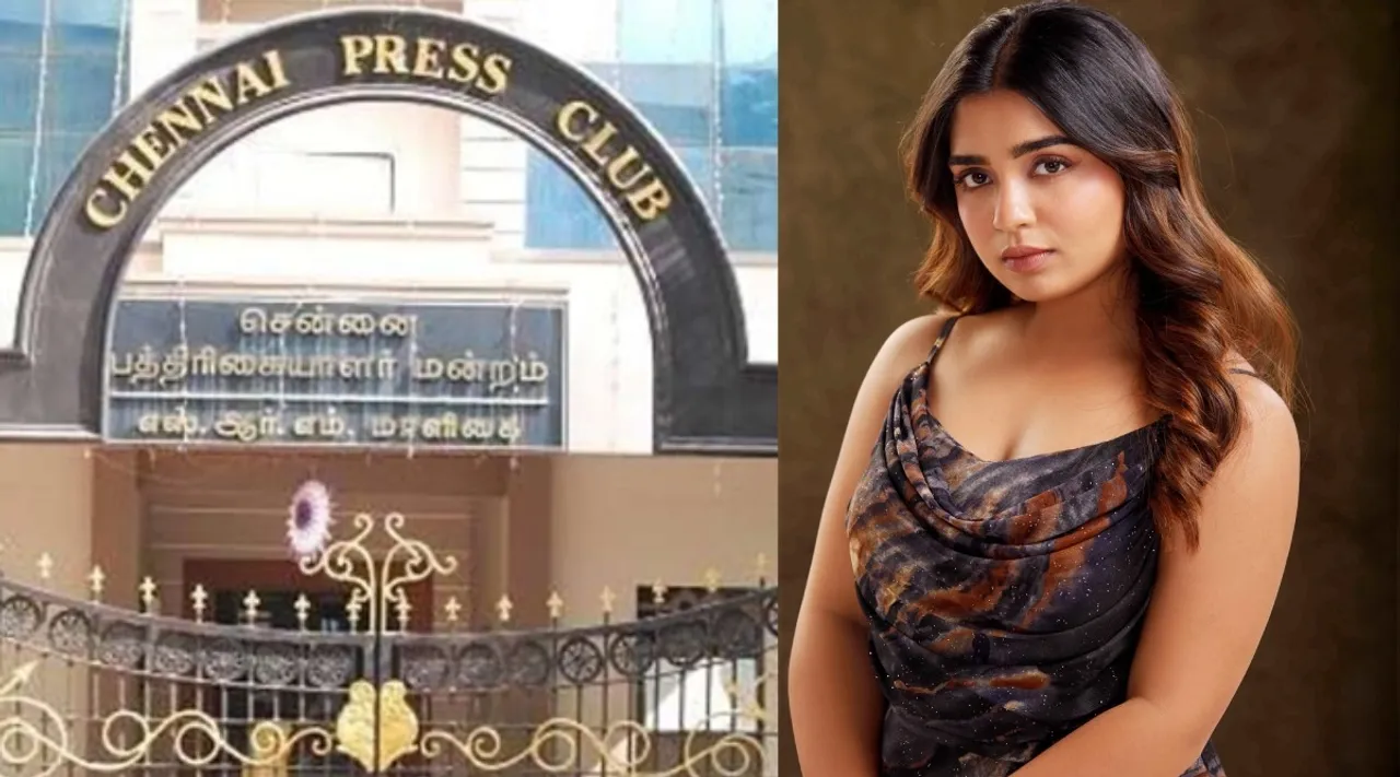 Chennai Press Club Actress Gouri Kishan reporter weight question Tamil News