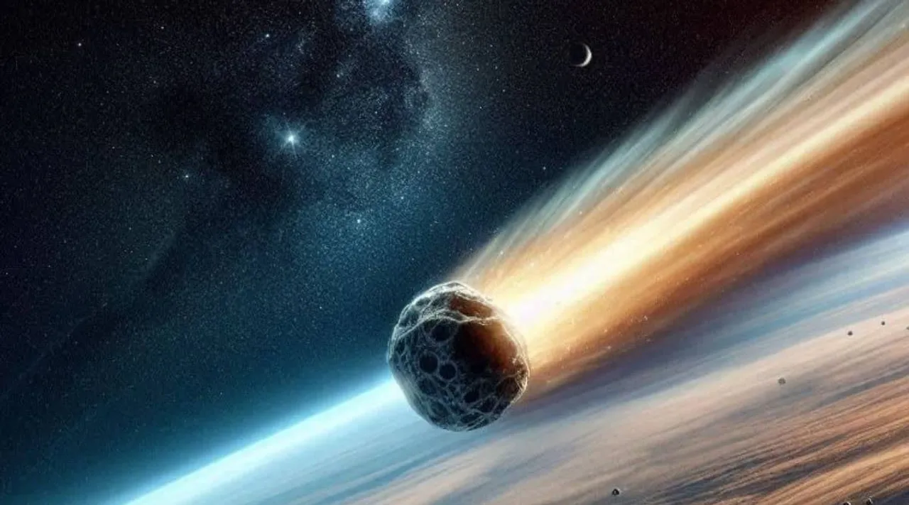 Interstellar comet 3I_ATLAS