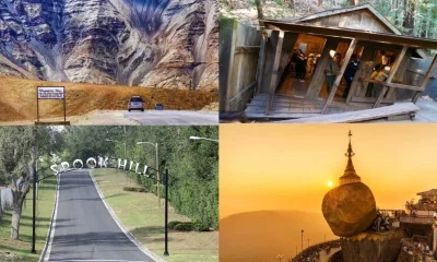 Places that defy gravity