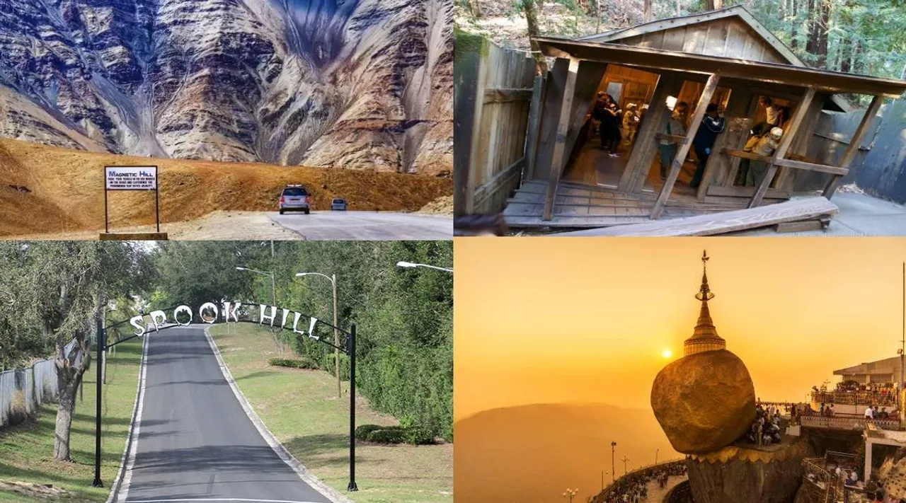 Places that defy gravity