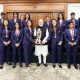 women india team modi
